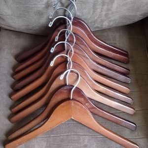 Children's wooden hangers